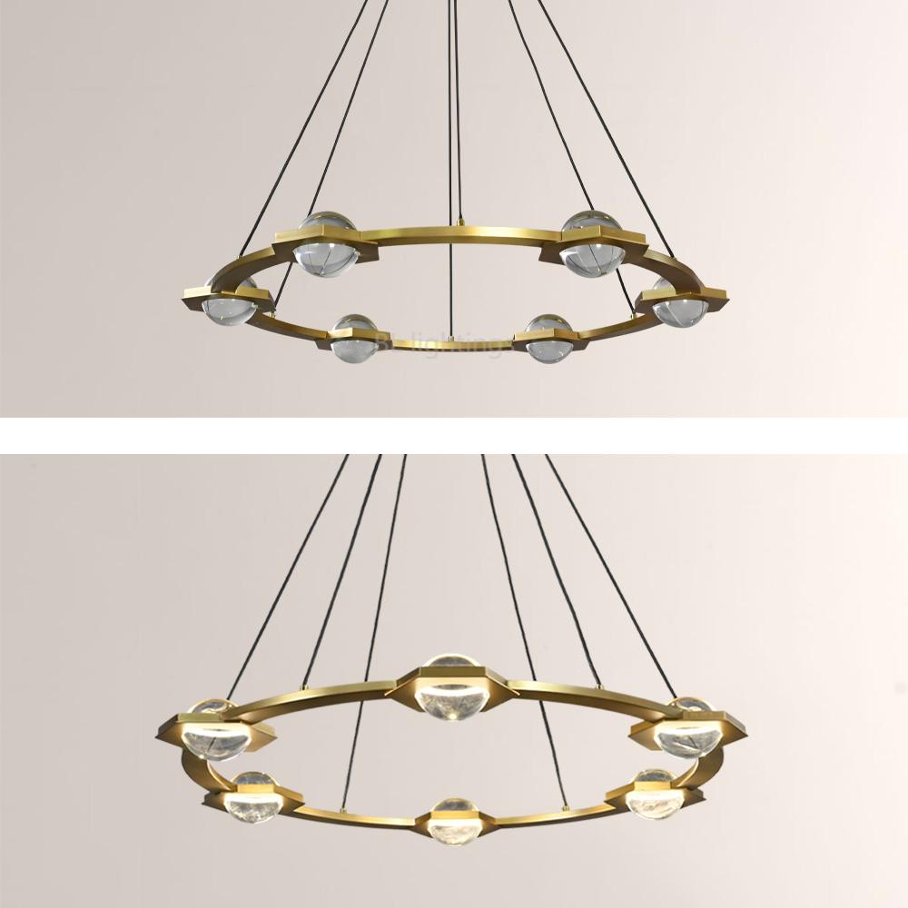 Braelynn Round Chandelier 36"