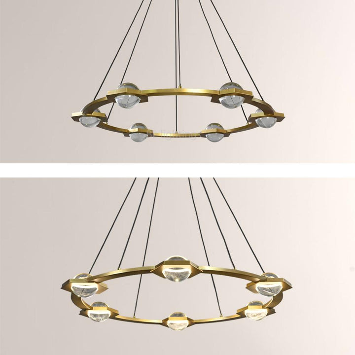 Braelynn Round Chandelier 36"