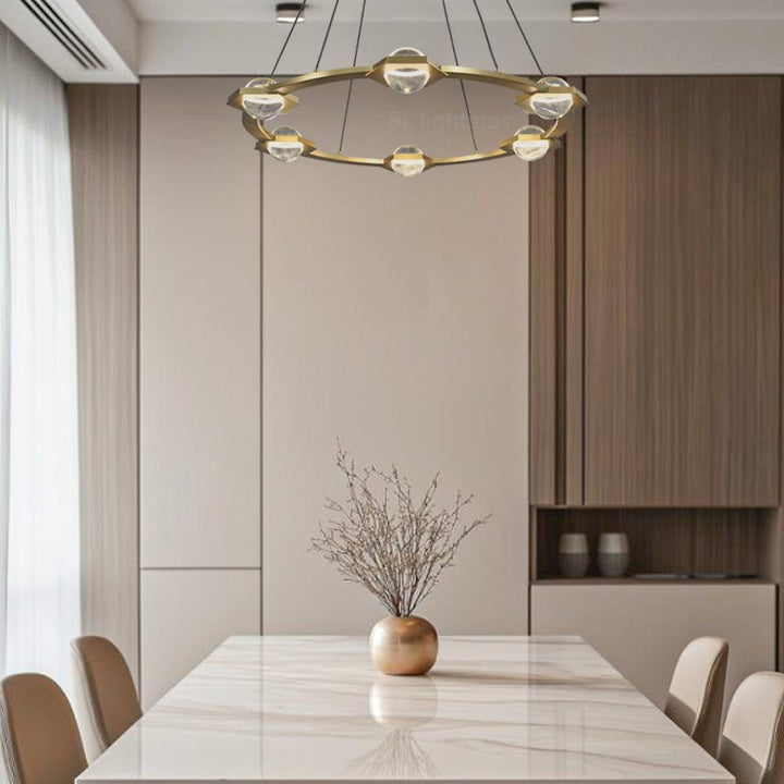 Braelynn Round Chandelier 48"