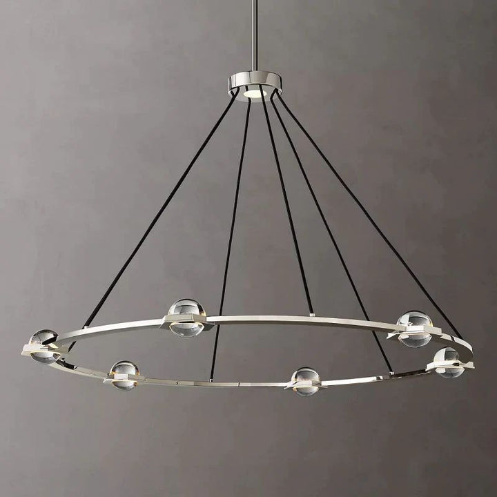 Braelynn Round Chandelier 48" For Living Room
