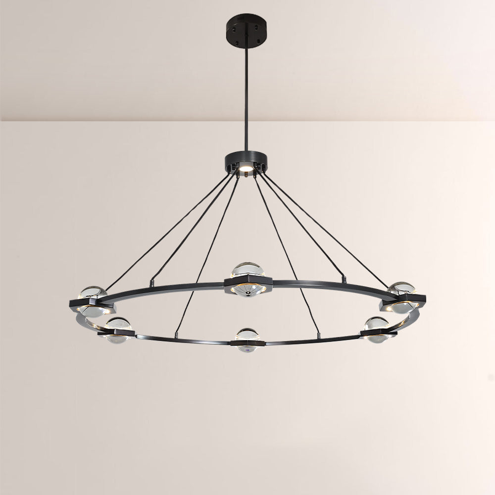Braelynn Round Chandelier 60"