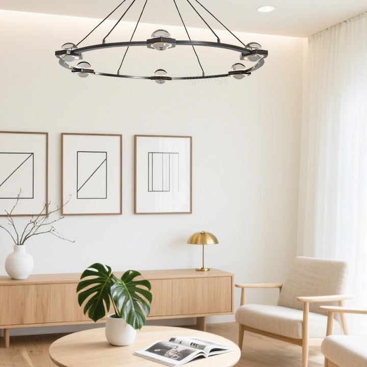 Braelynn Round Chandelier 60"