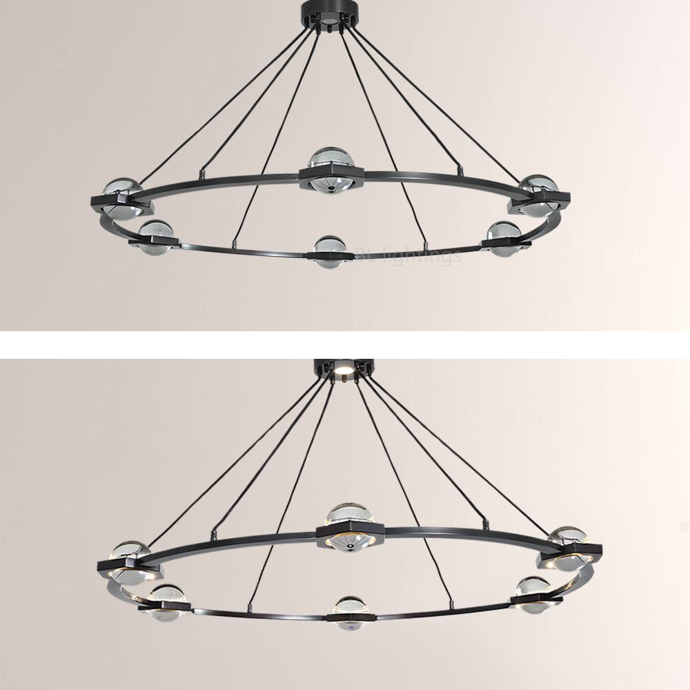 Braelynn Round Chandelier 60"