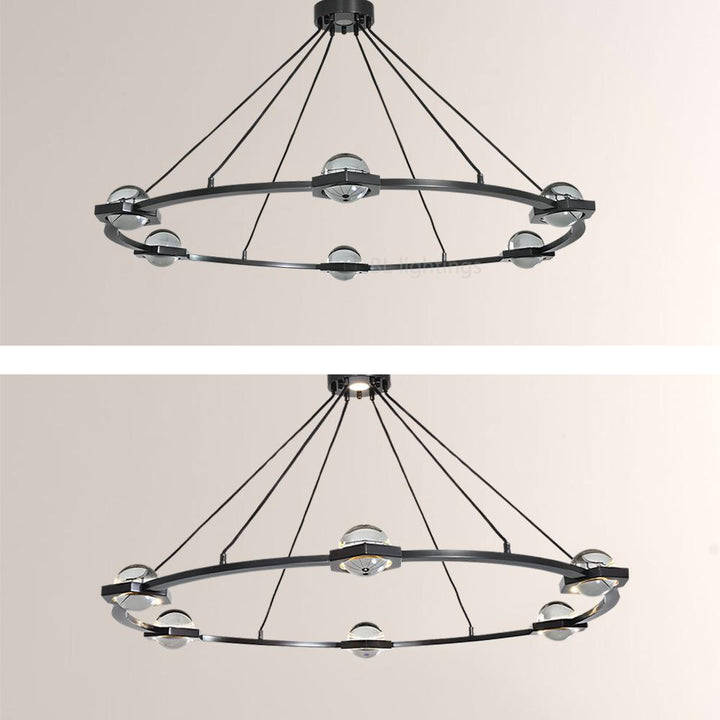 Braelynn Round Chandelier 60"