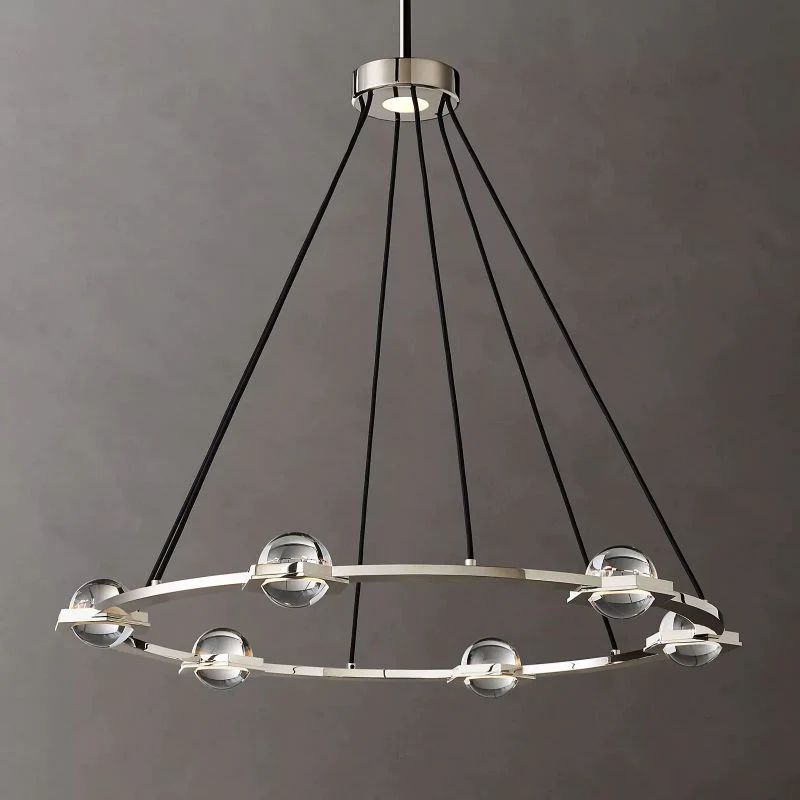 Braelynn Round Living Room Chandelier 36"