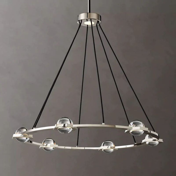 Braelynn Round Living Room Chandelier 36"