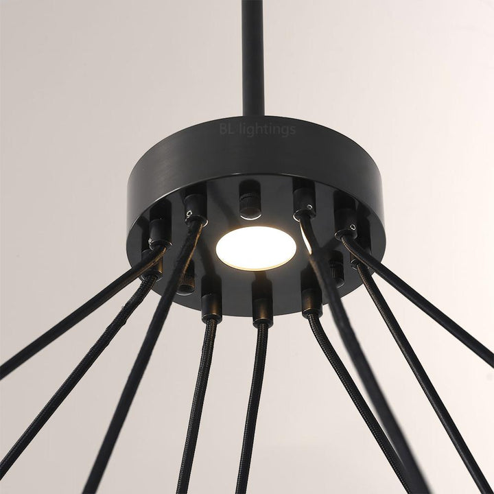 Braelynn Two-Tier Round Chandelier 60"