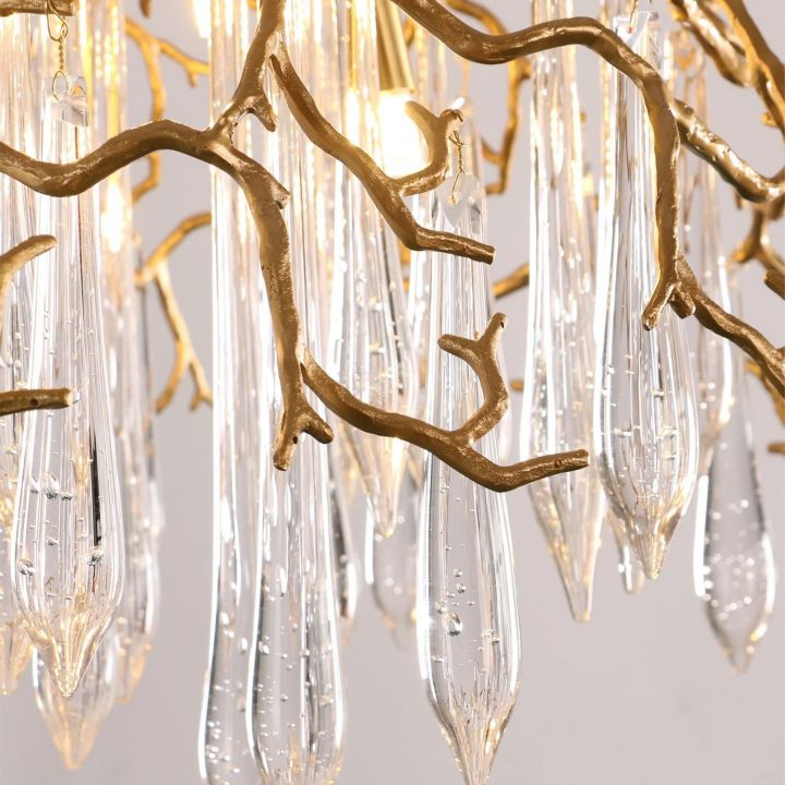 Branch Aqua Dome Chandelier