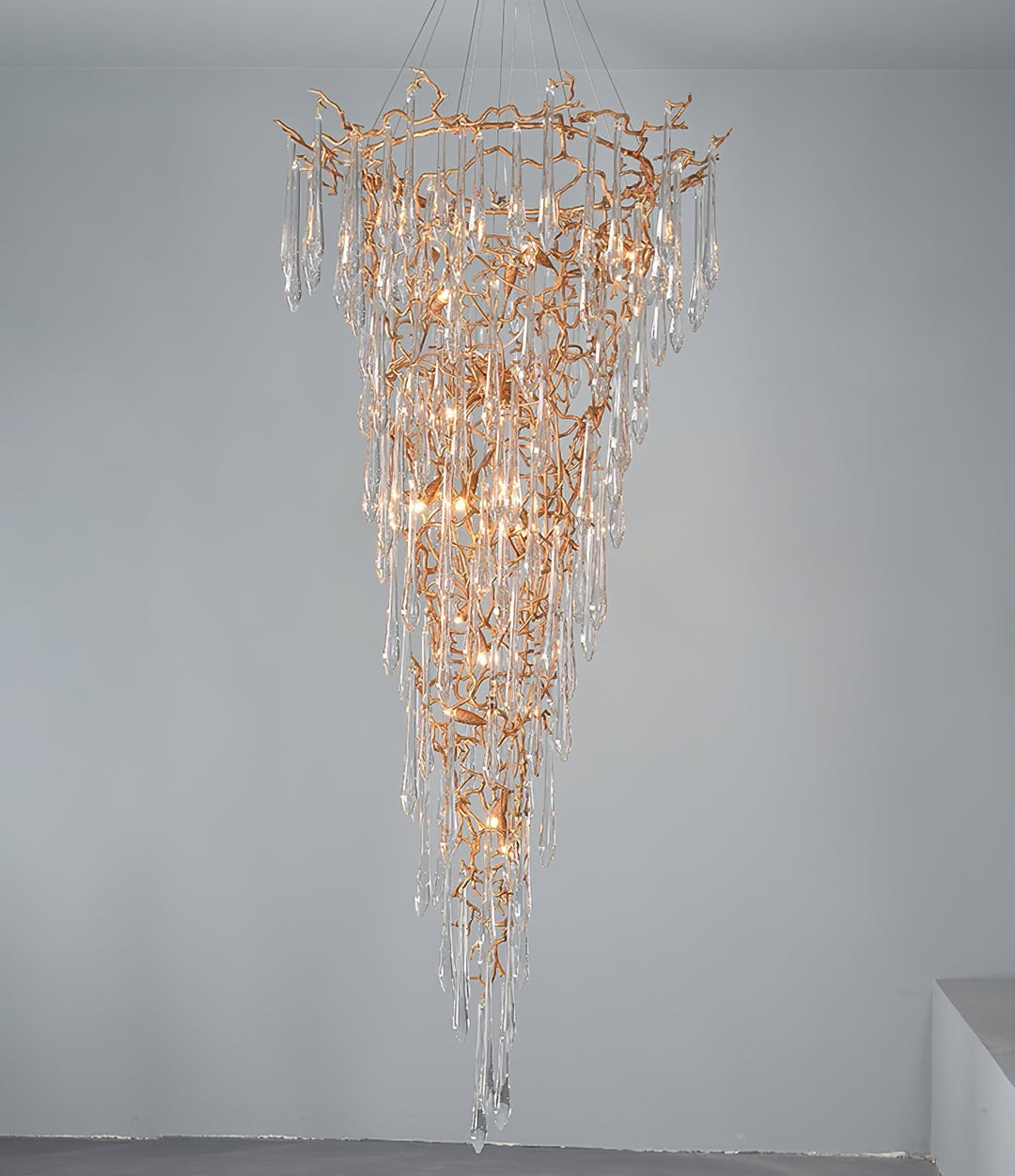 Branch Aqua Parable Chandelier
