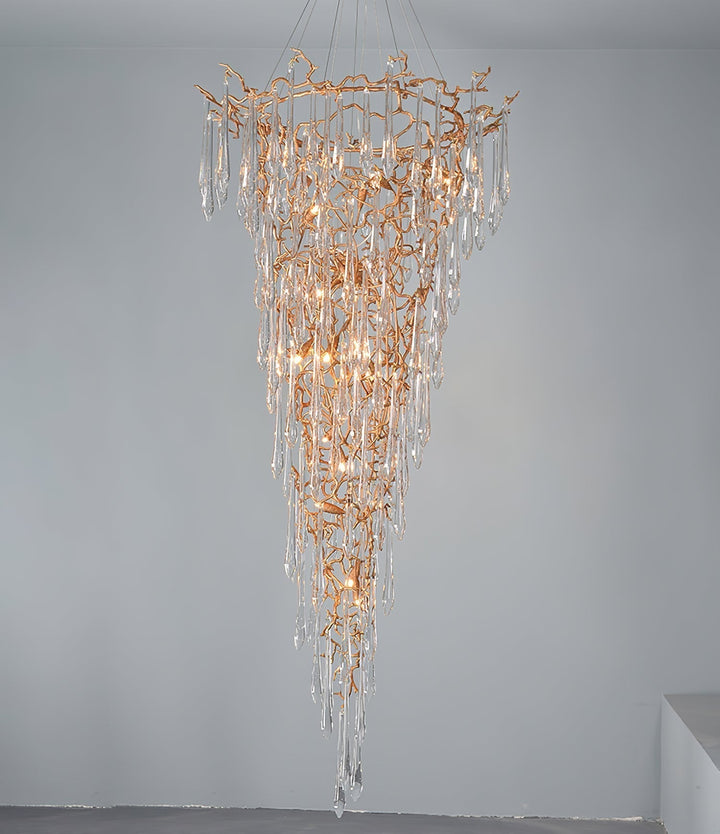 Branch Aqua Parable Chandelier