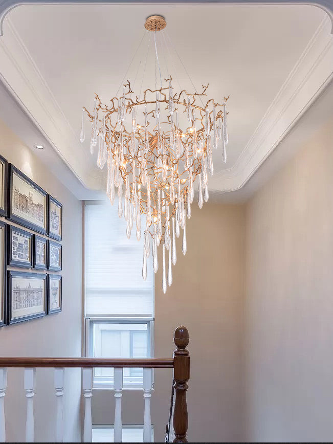 Branch Aqua Parable Chandelier