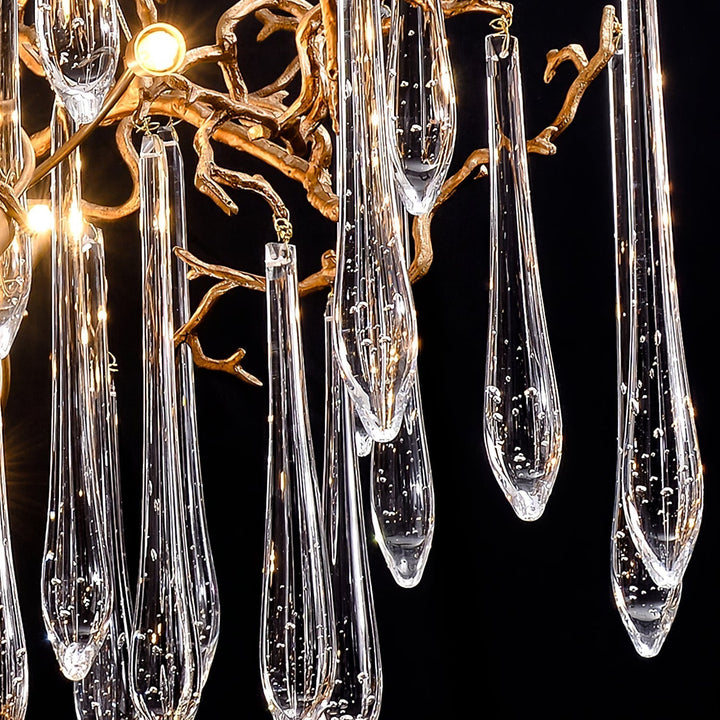 Branch Aqua Parable Chandelier