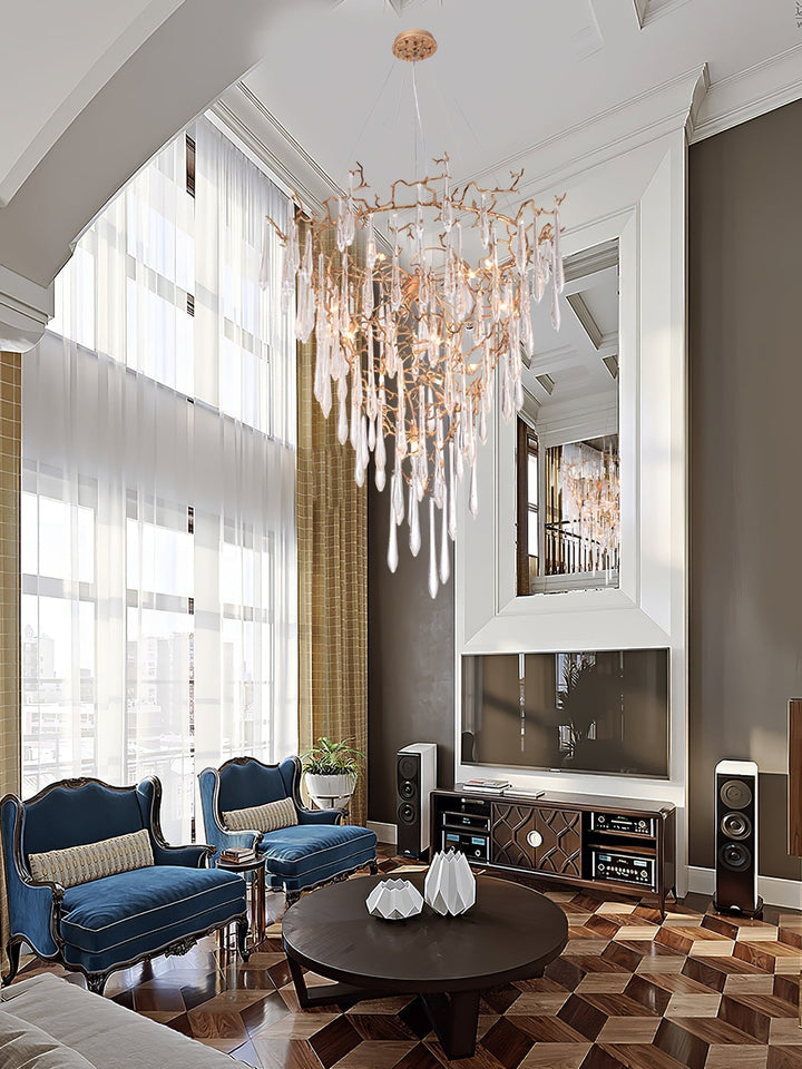 Branch Aqua Parable Chandelier