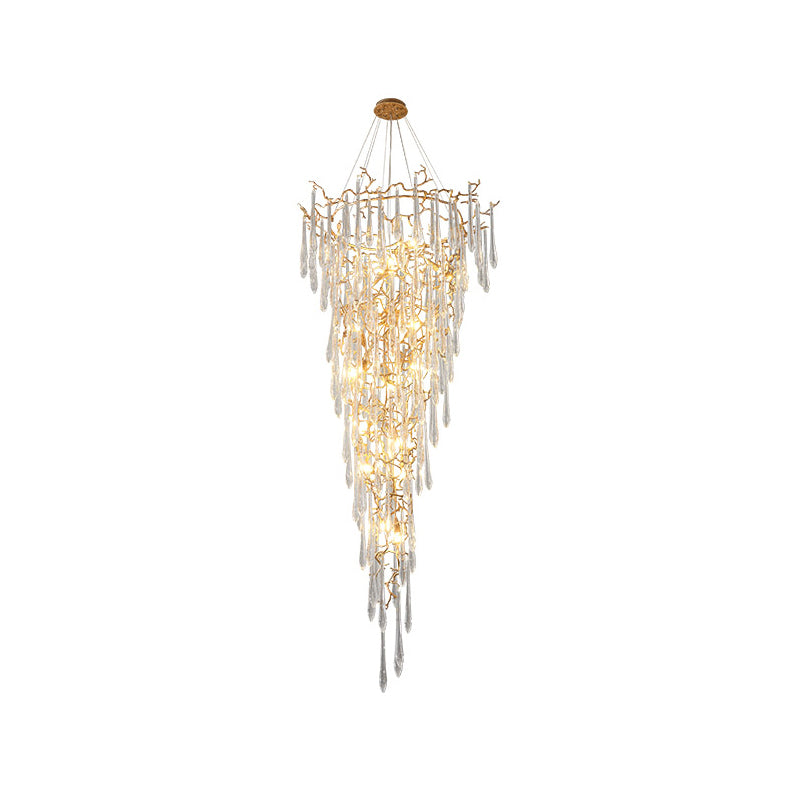 Branch Aqua Parable Chandelier