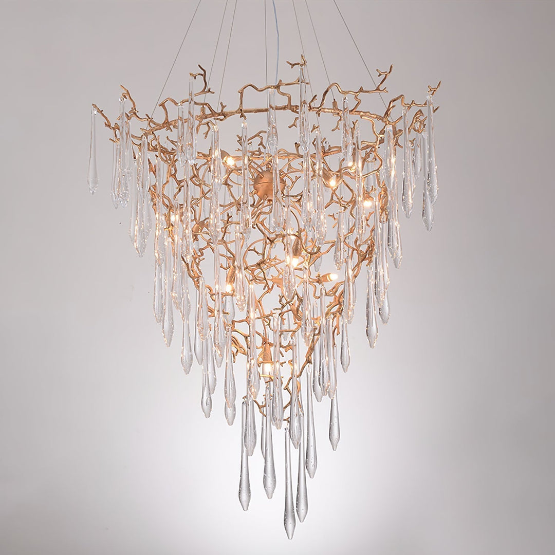 Branch Aqua Parable Chandelier