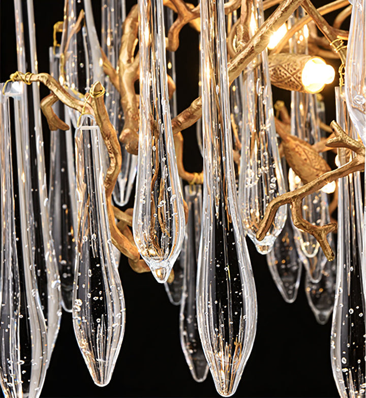 Branch Aqua Parable Chandelier