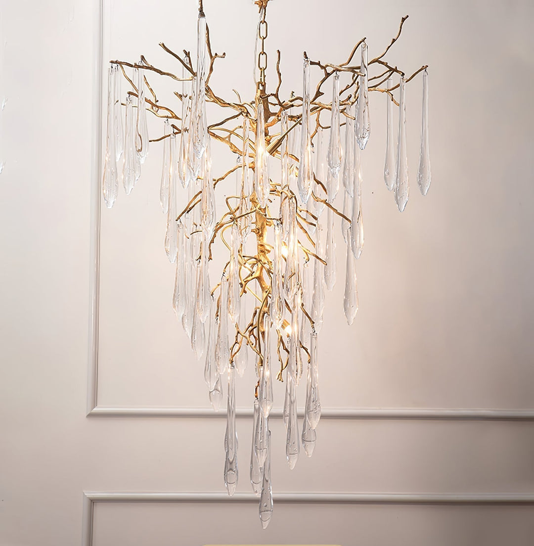 Branch Aqua Parable Chandelier