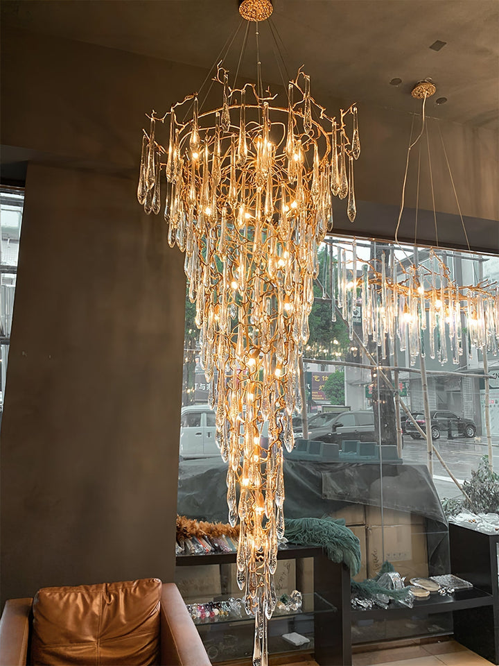 Branch Aqua Parable Chandelier