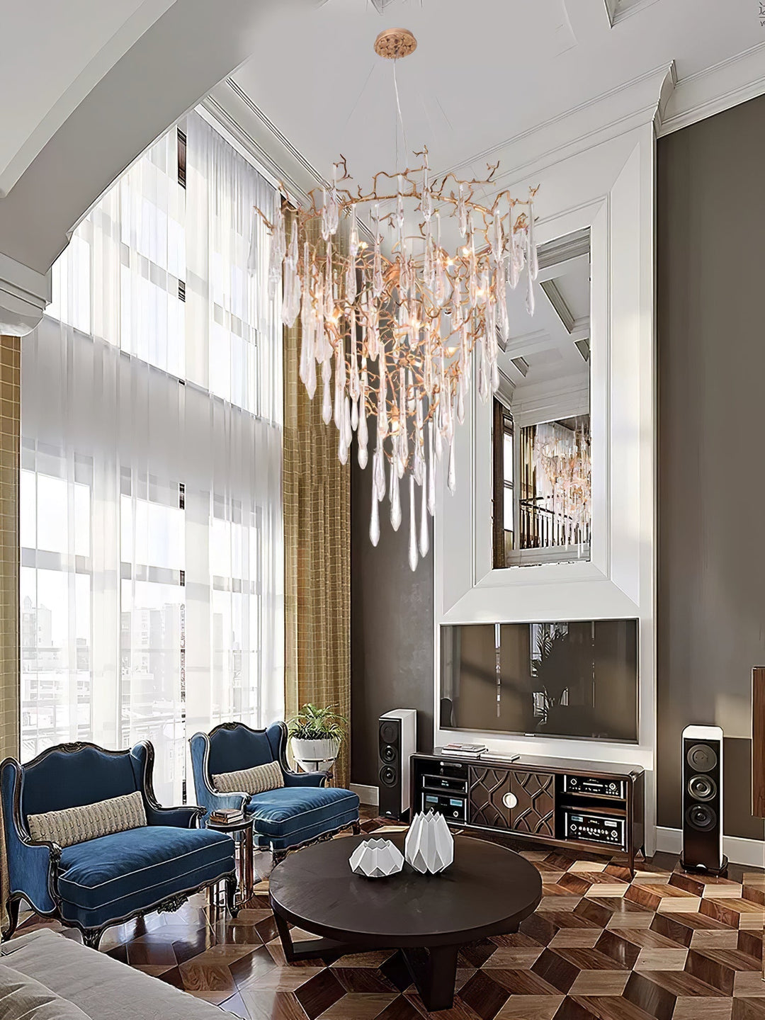 Branch Aqua Parable Chandelier