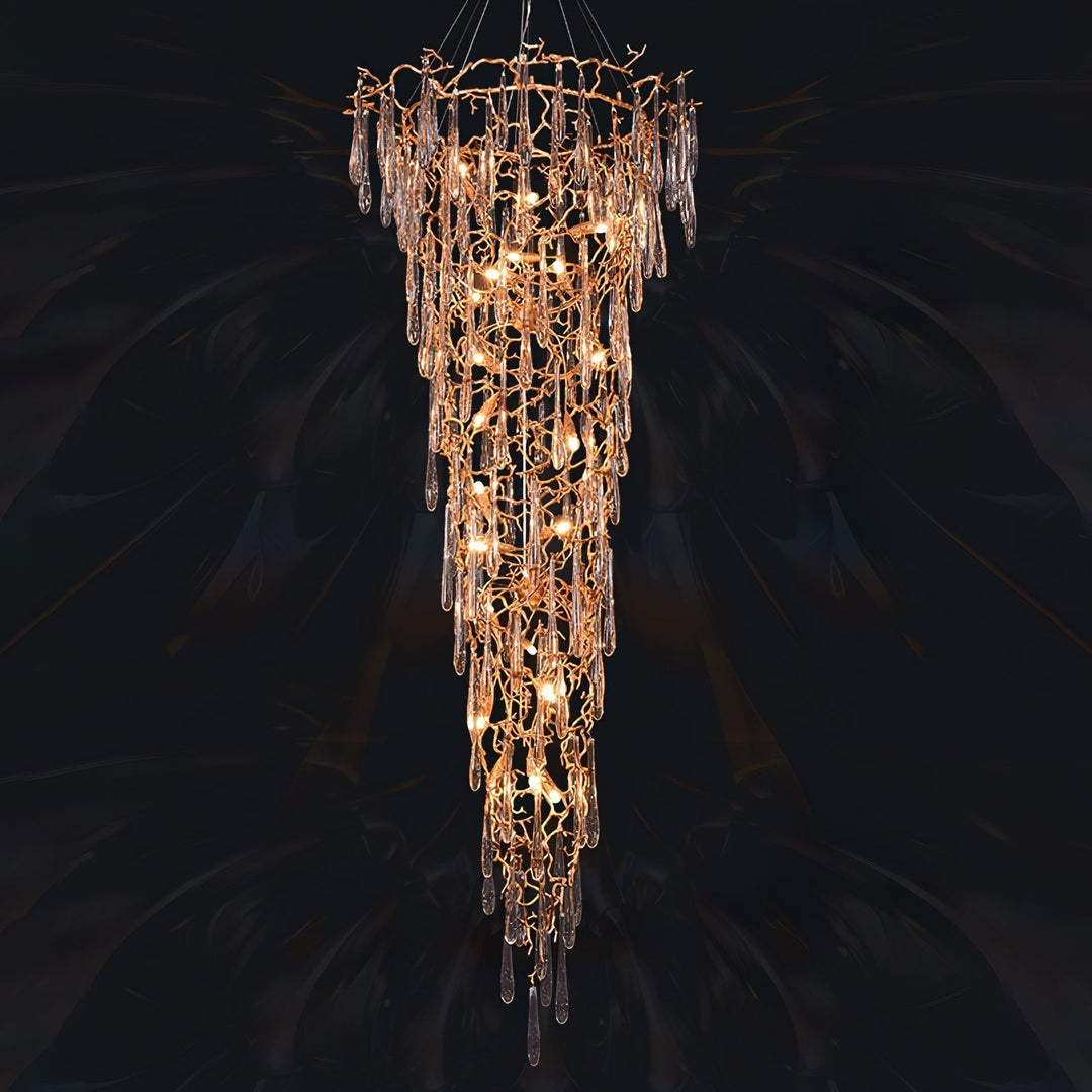 Branch Aqua Parable Chandelier