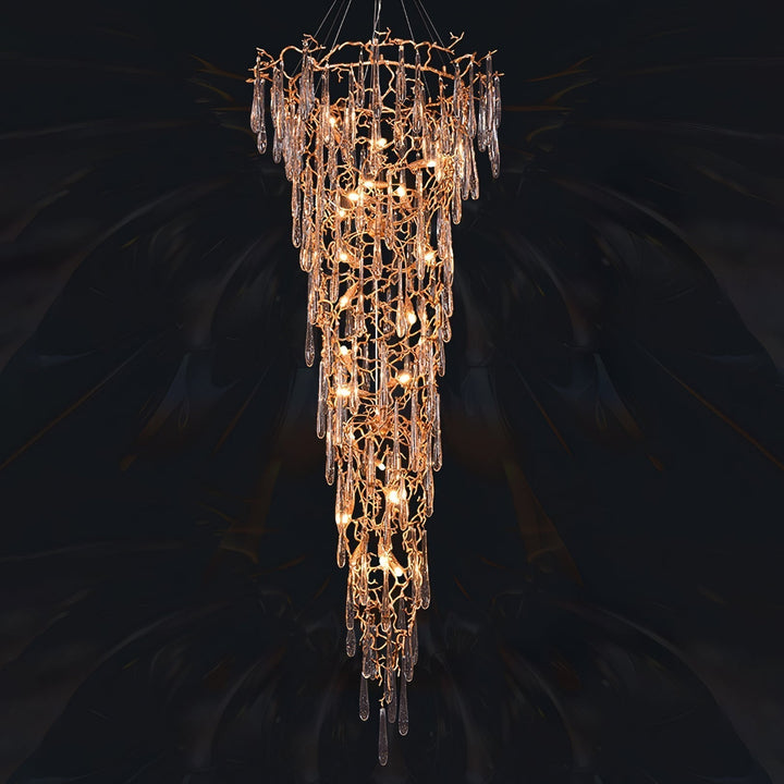 Branch Aqua Parable Chandelier