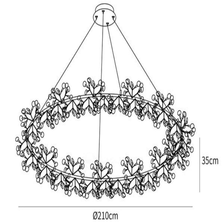 Branch Firefly LED Chandelier