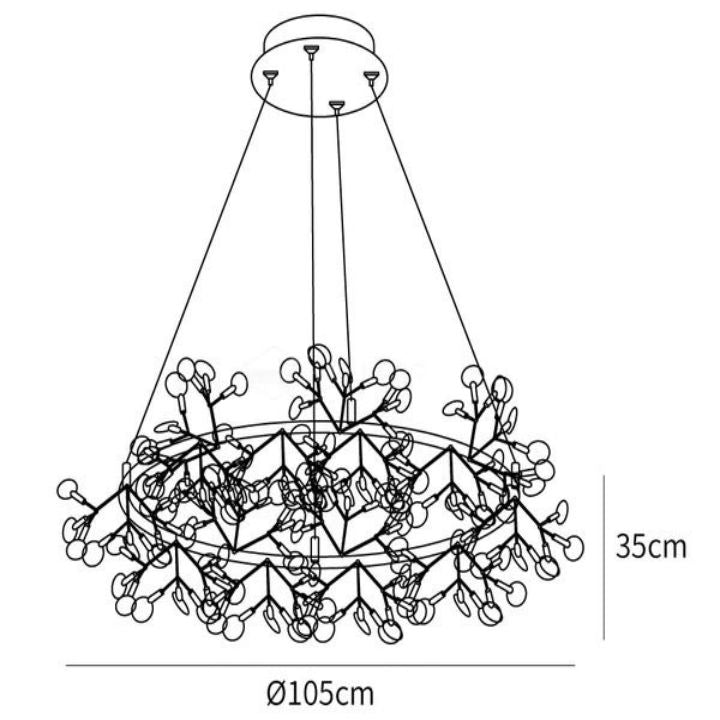 Branch Firefly LED Chandelier