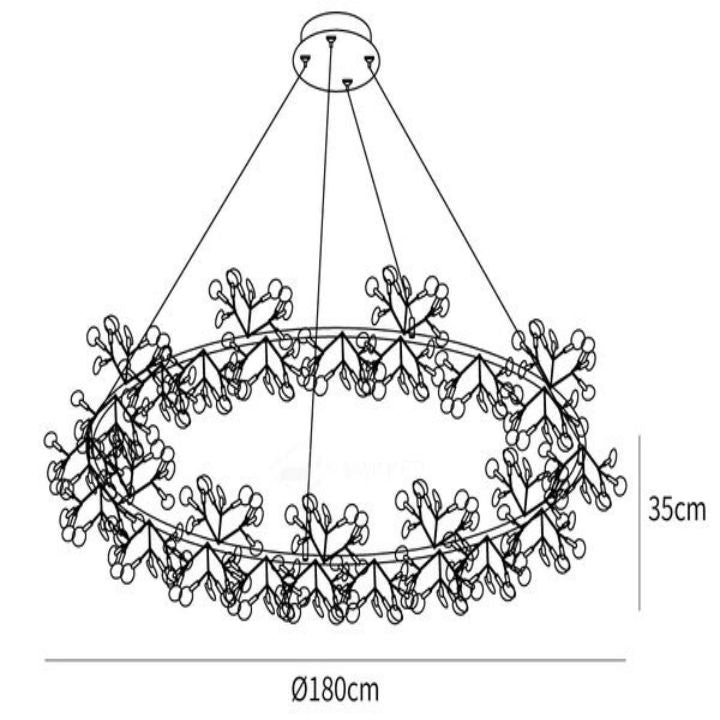 Branch Firefly LED Chandelier