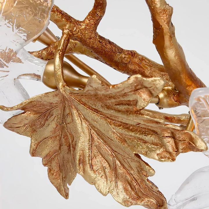 Branch Folio Brass Chandelier