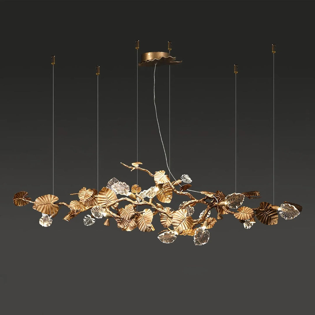 Branch Gold Leaf Chandelier