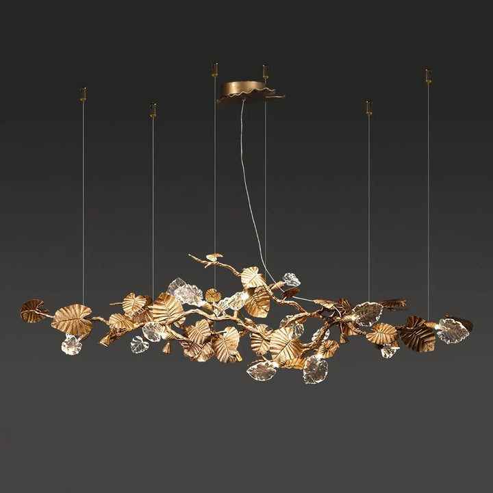 Branch Gold Leaf Chandelier