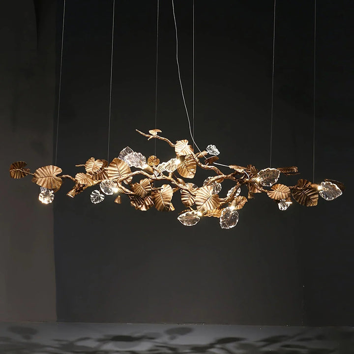 Branch Gold Leaf Chandelier