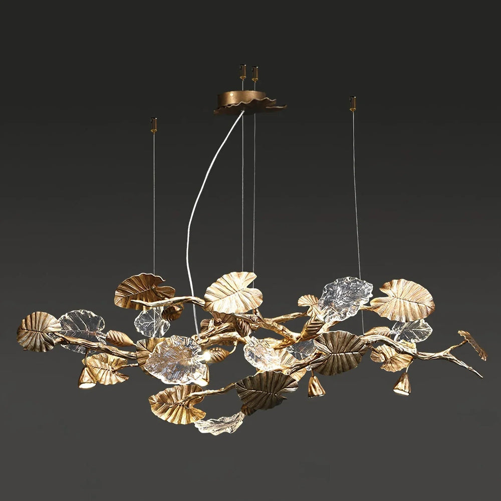 Branch Gold Leaf Chandelier