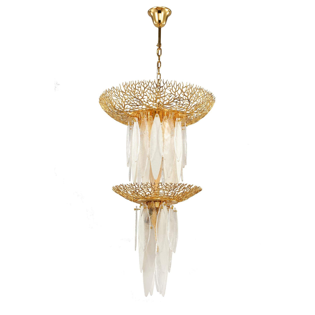 Branch Murano Glass Chandelier