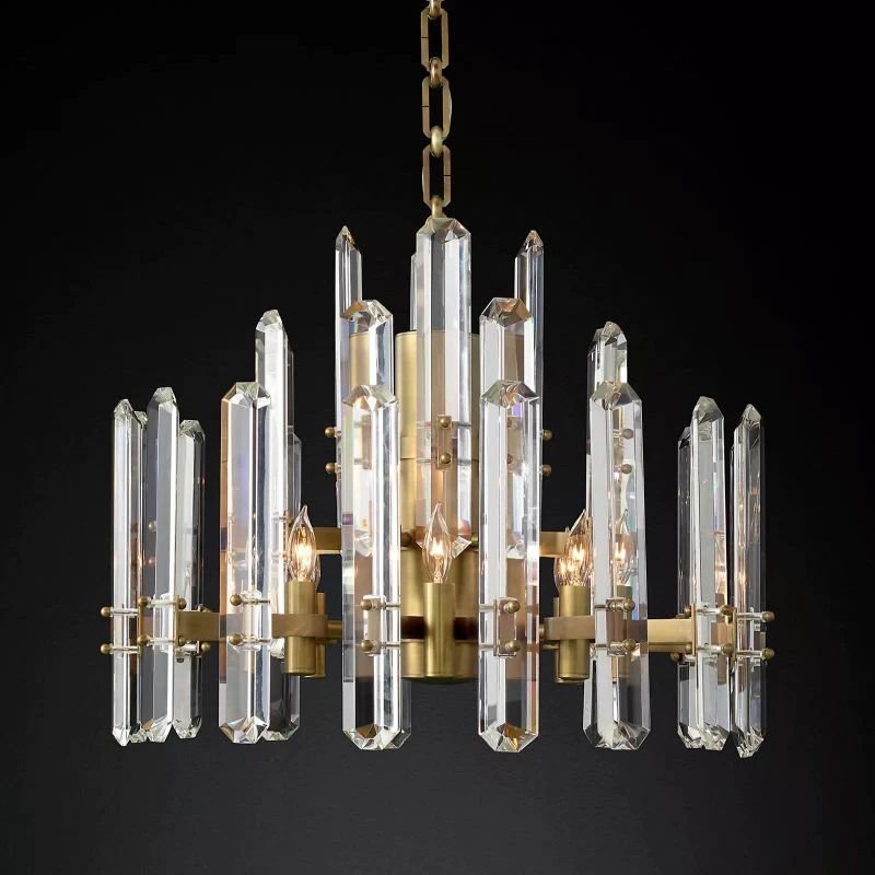Bonnington Prism Round Chandelier 24"