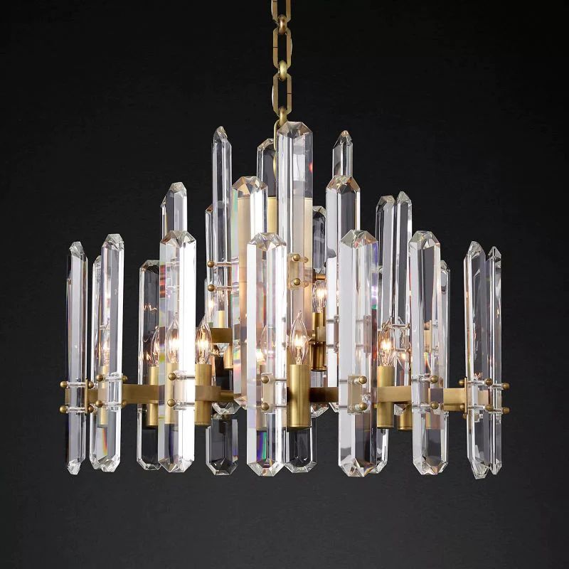 Bonnington Prism Round Chandelier 24"