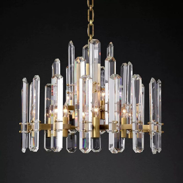 Bonnington Prism Round Chandelier 24"