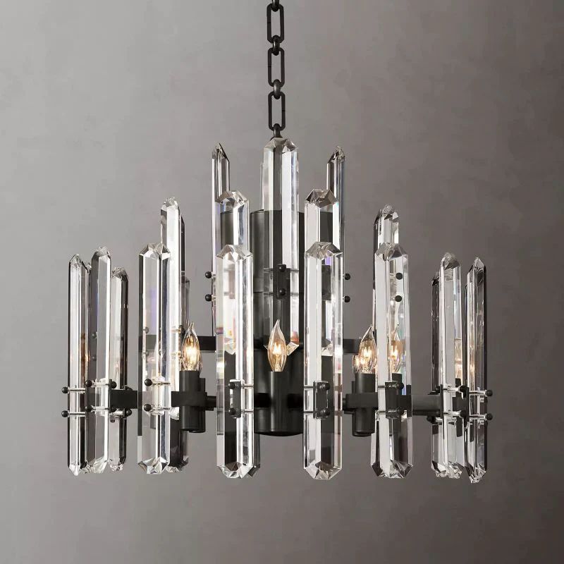 Bonnington Prism Round Chandelier 24"