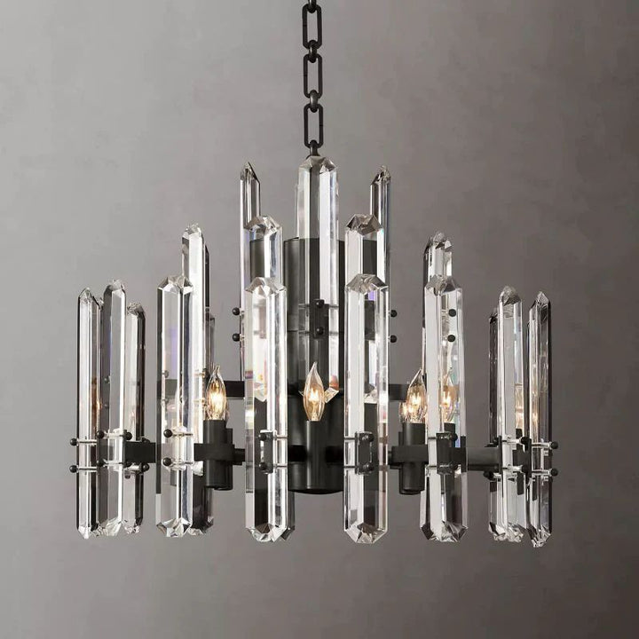 Bonnington Prism Round Chandelier 24"