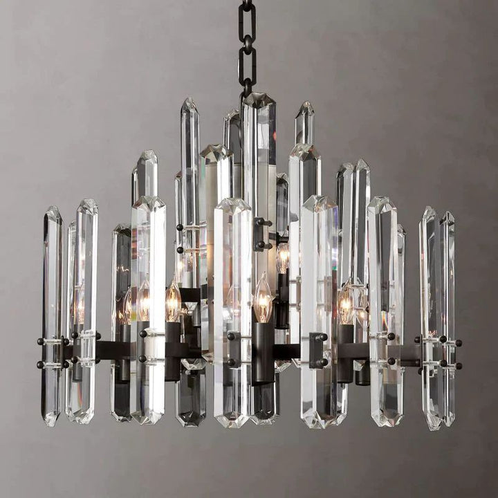 Bonnington Prism Round Chandelier 24"