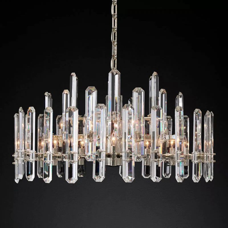 Bonnington Prism Round Chandelier 36"