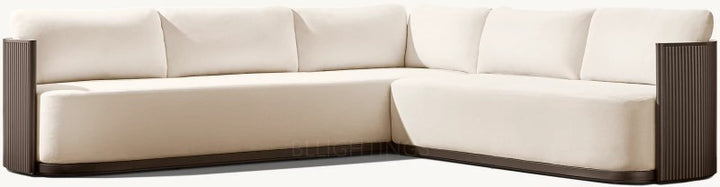 Byrean Aluminum Right-Arm L-Sectional