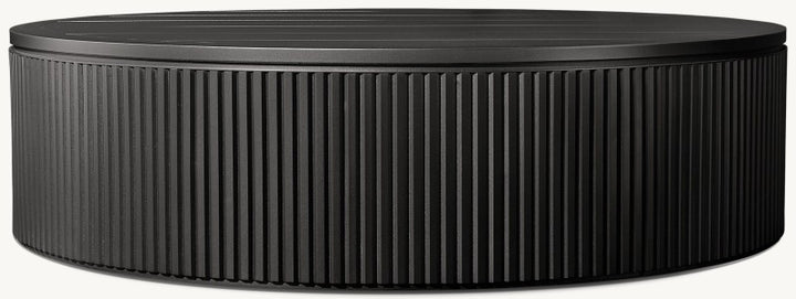 Byrean Aluminum Round Coffee Table