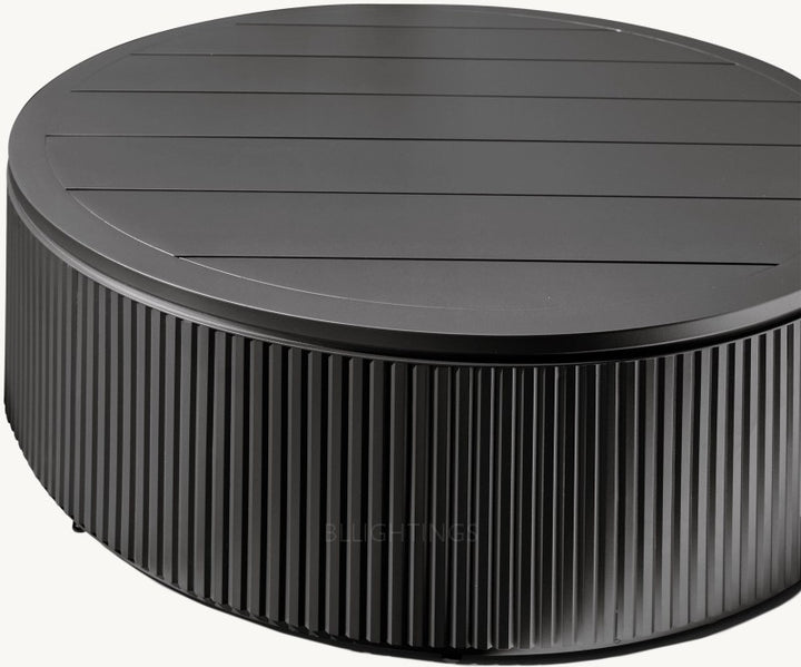 Byrean Aluminum Round Coffee Table