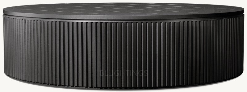 Byrean Aluminum Round Coffee Table