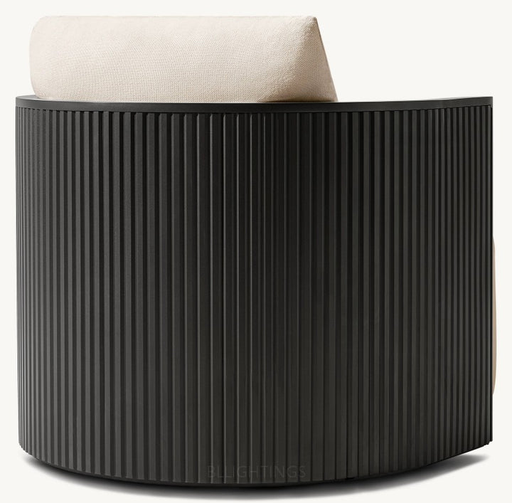 Byrean Aluminum Swivel Lounge Chair