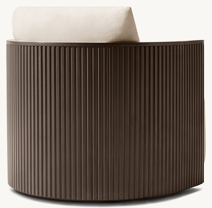 Byrean Aluminum Swivel Lounge Chair