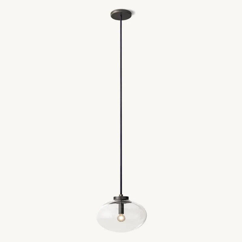 Cabrette Clear Glass Pendant