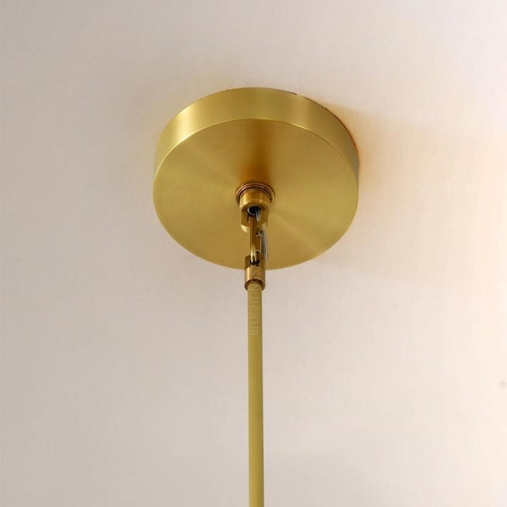Cabrette Clear Glass Round Chandelier 48”