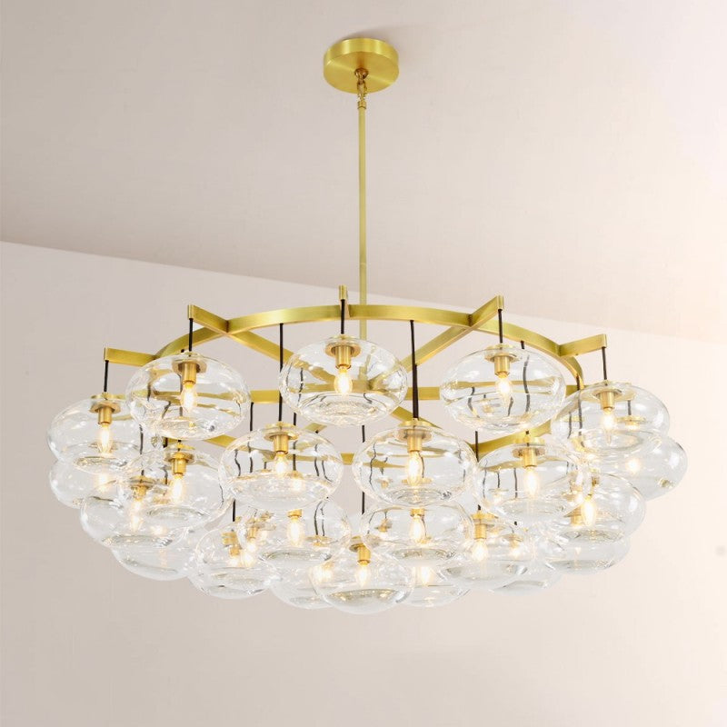 Cabrette Round Chandelier 60"